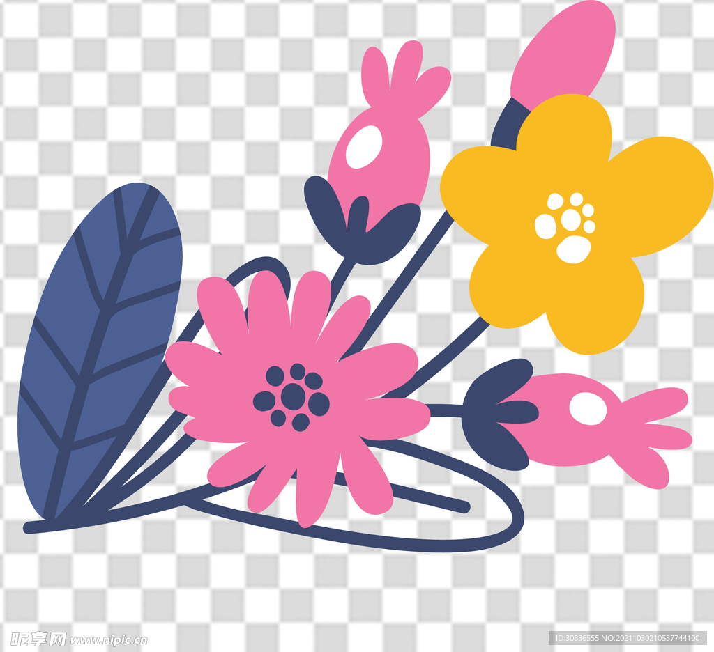 花 