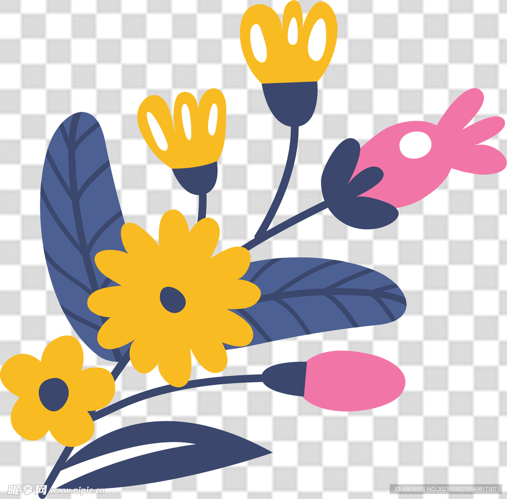 花 