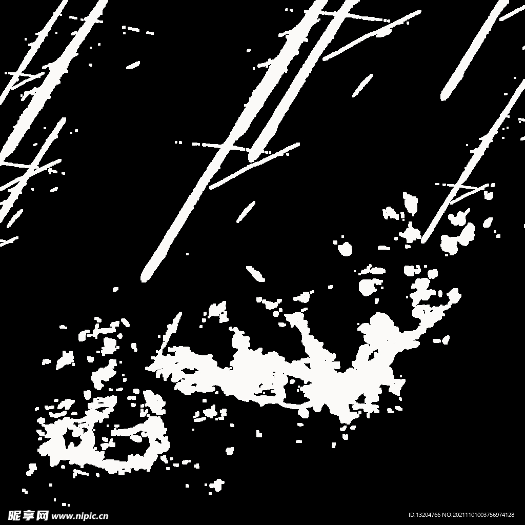 雨免扣素材