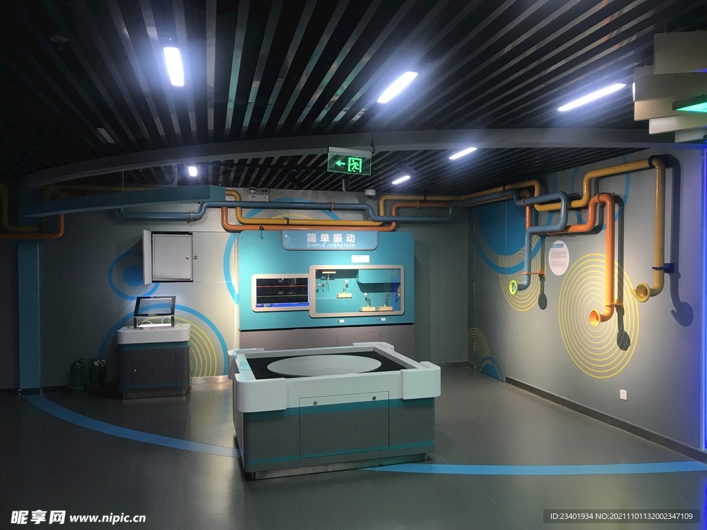 陕西科技馆简单振动展品展项
