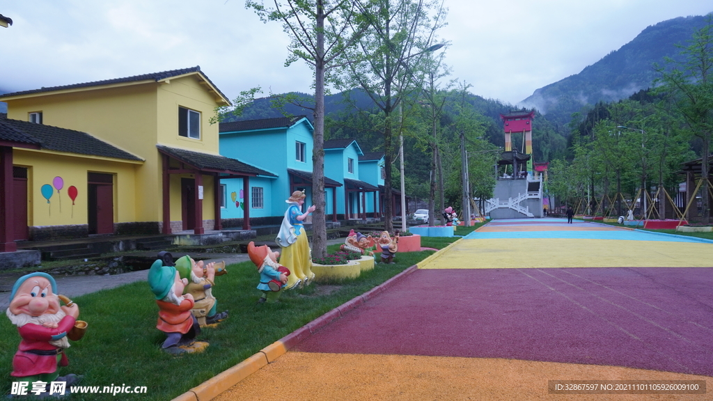 旅游景点健康步道