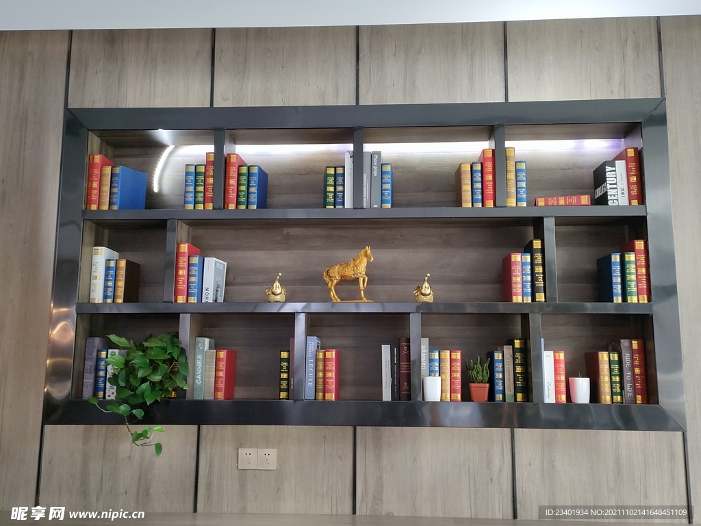 书架书橱简约风格清新