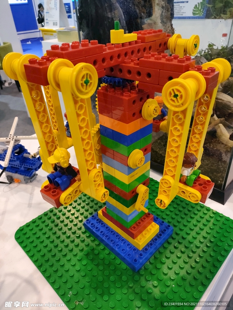 乐高积木拼图建筑机械童趣玩具