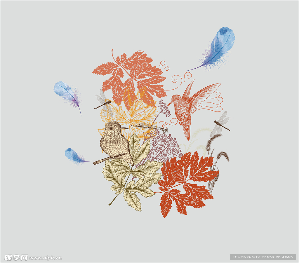 花鸟树.