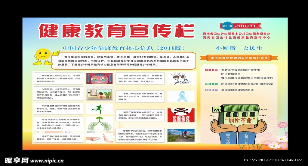 健康教育宣传栏