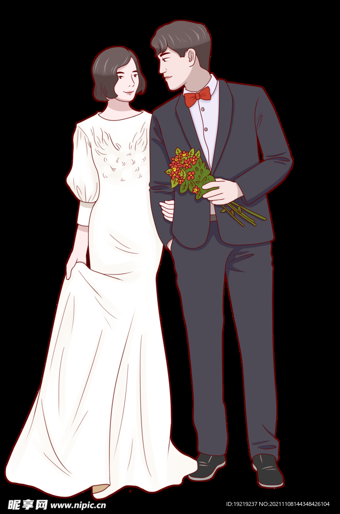 结婚照