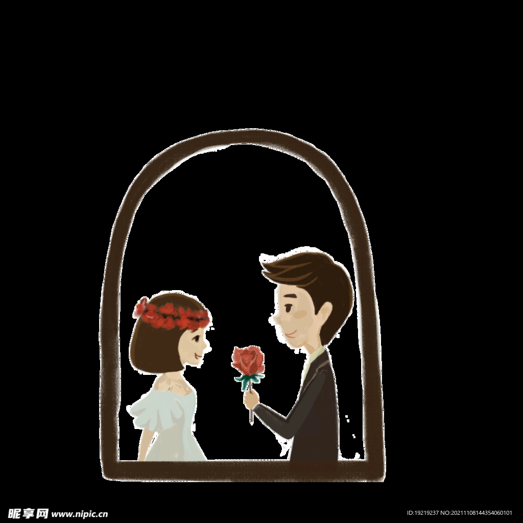 结婚照