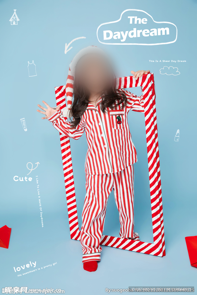 卡通相册儿童可爱标题字体排版