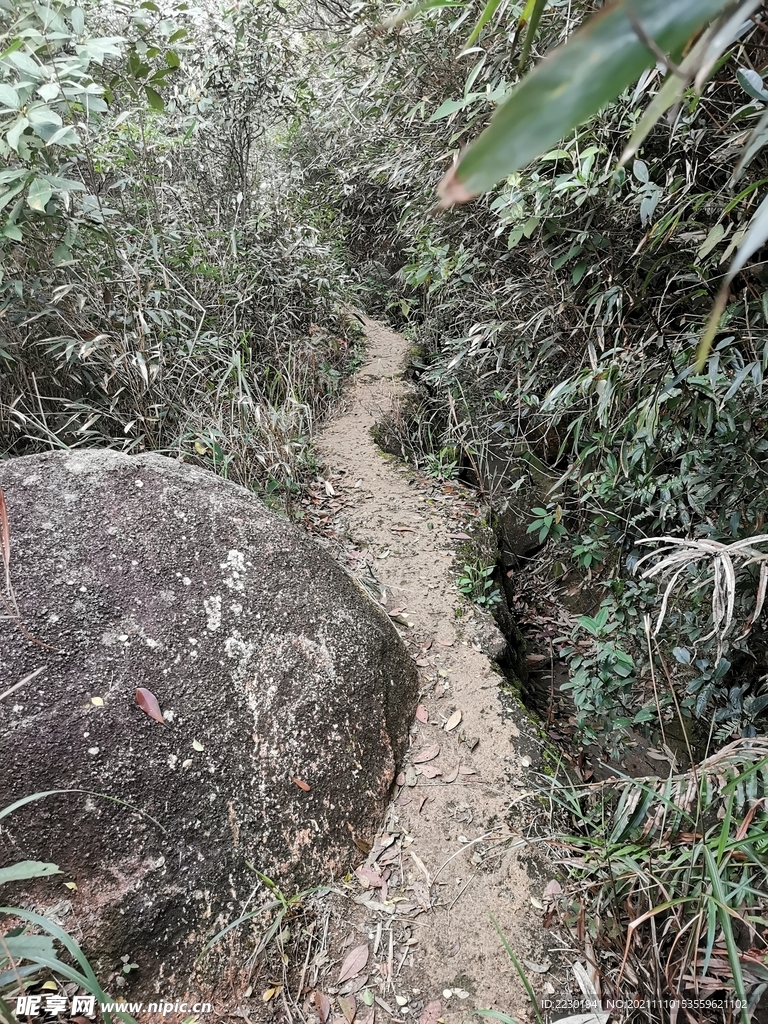 爬山 