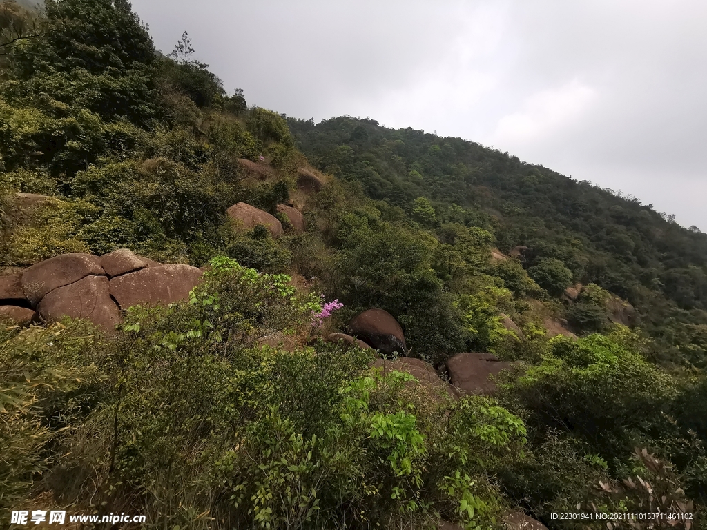 爬山 