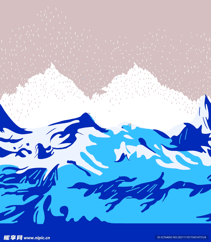 雪山
