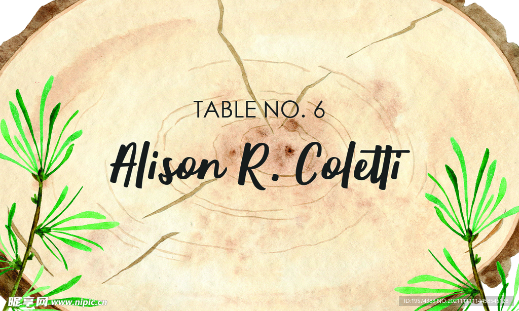  菜单名牌子背景