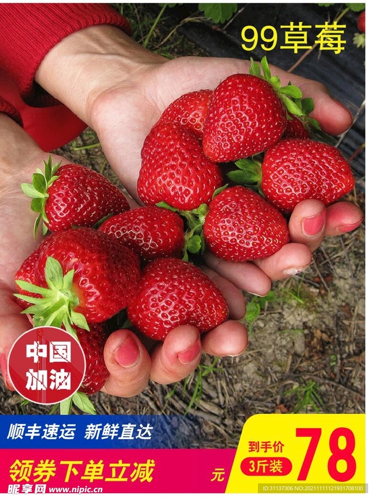 草莓图片
