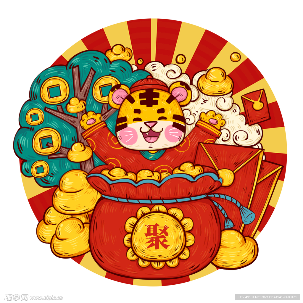 虎年卡通形象