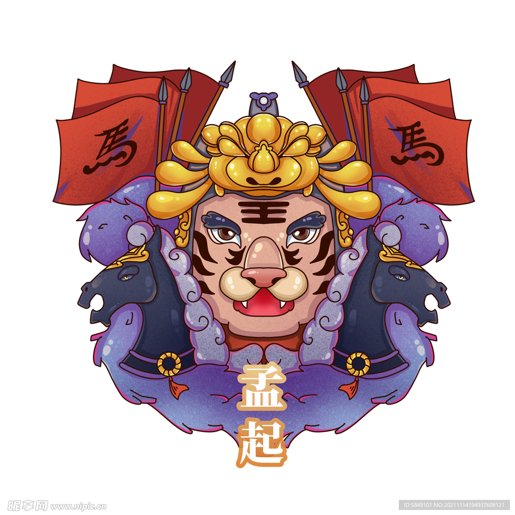 虎年卡通形象