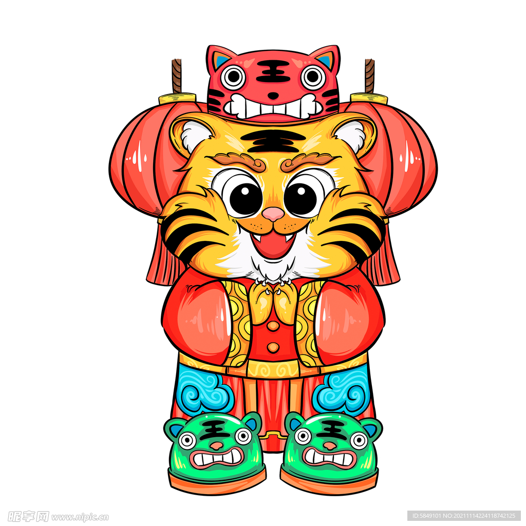 虎年卡通形象