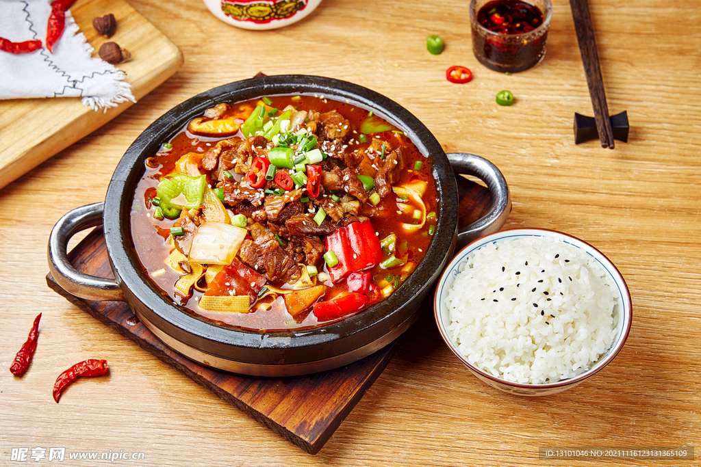牛肉石锅饭