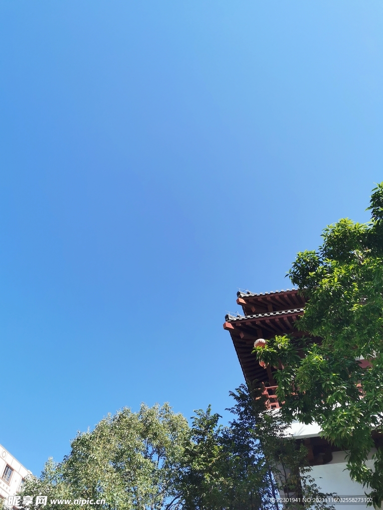  蓝天 白云