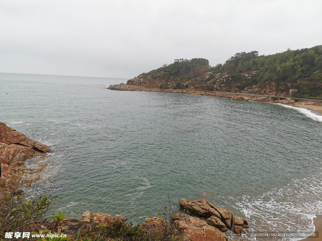 海边 