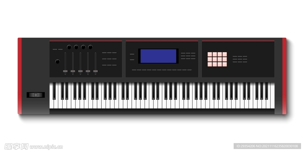 电子琴钢琴图片
