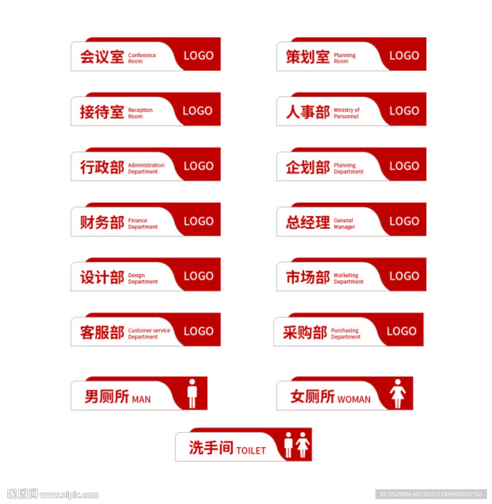 科室门牌
