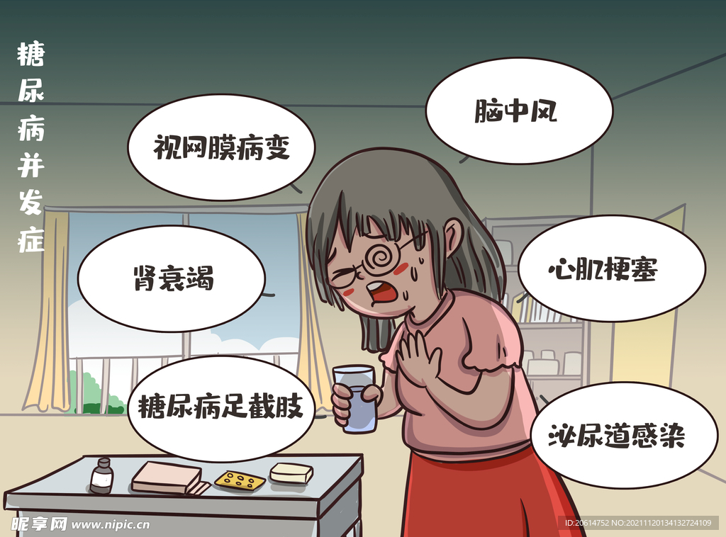 糖尿病患者