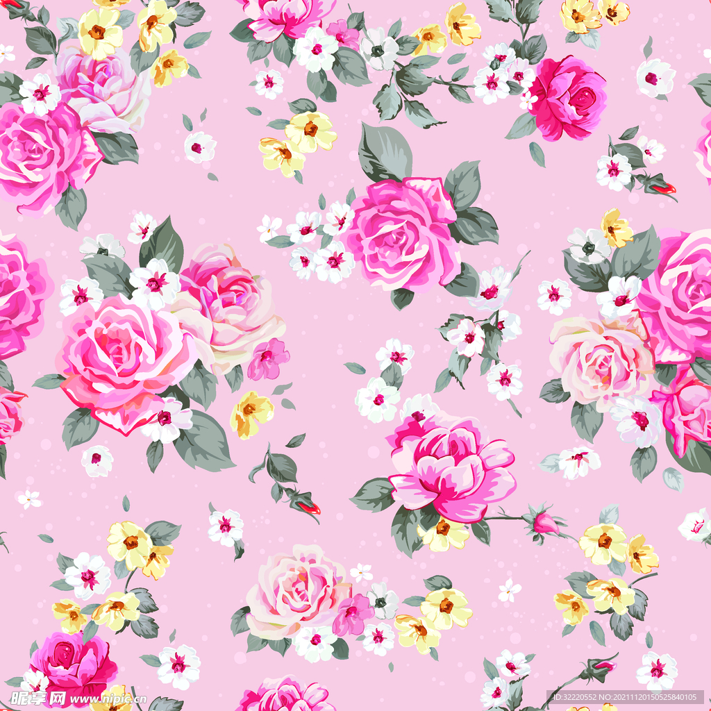 手绘花