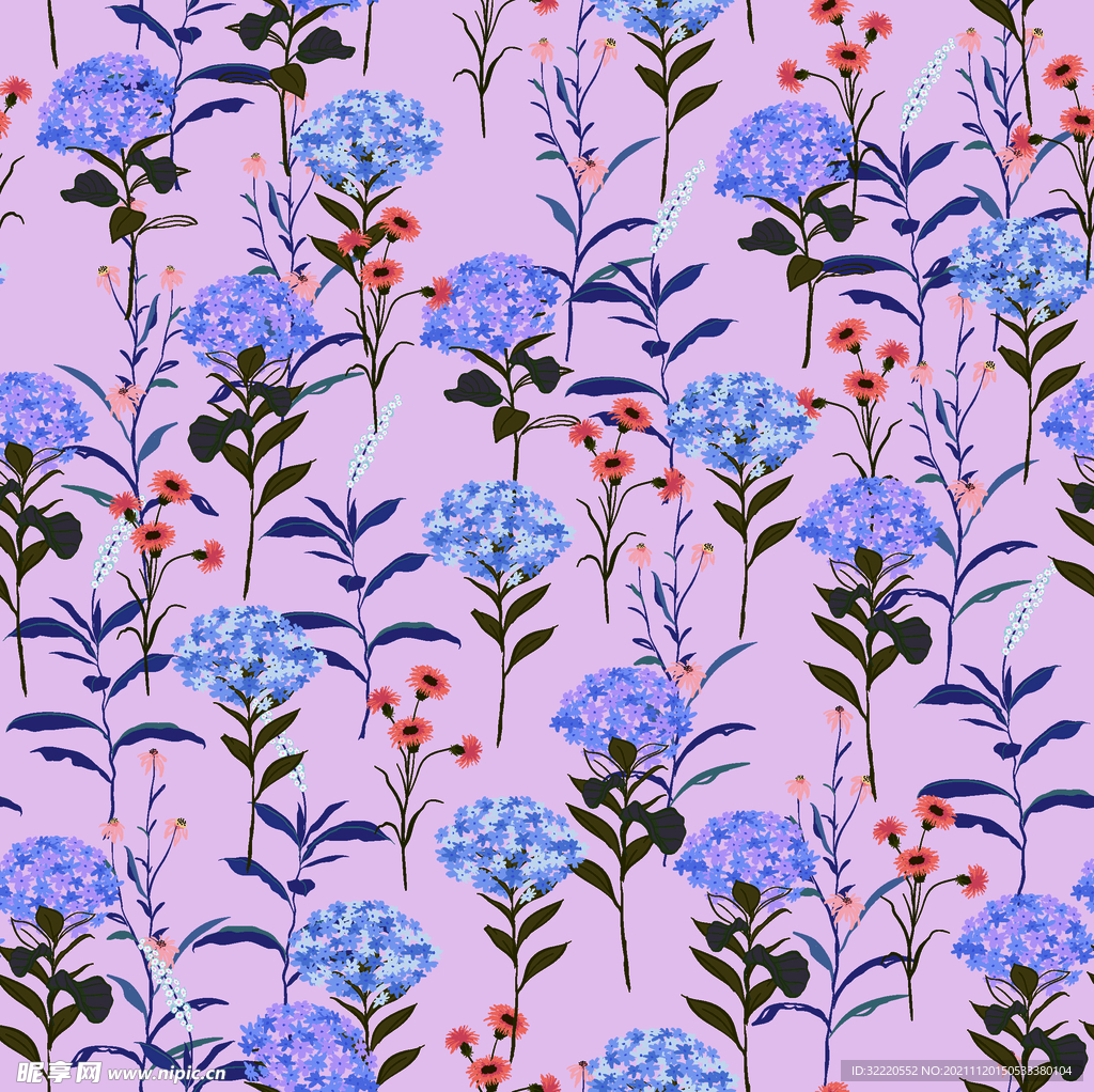 小碎花 