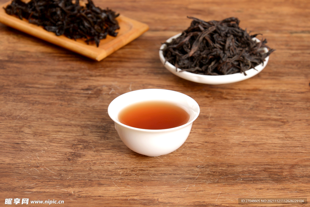 武夷山大红袍茶汤