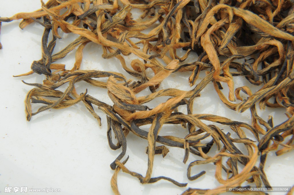 武夷山红茶金骏眉微距