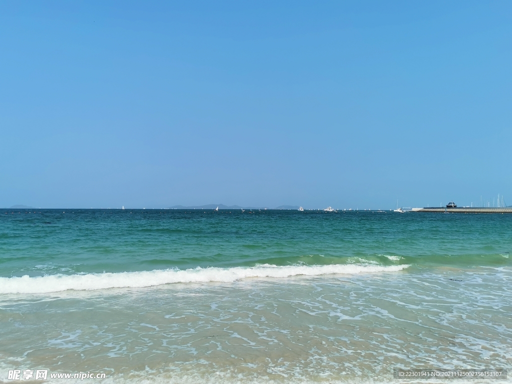 海边 