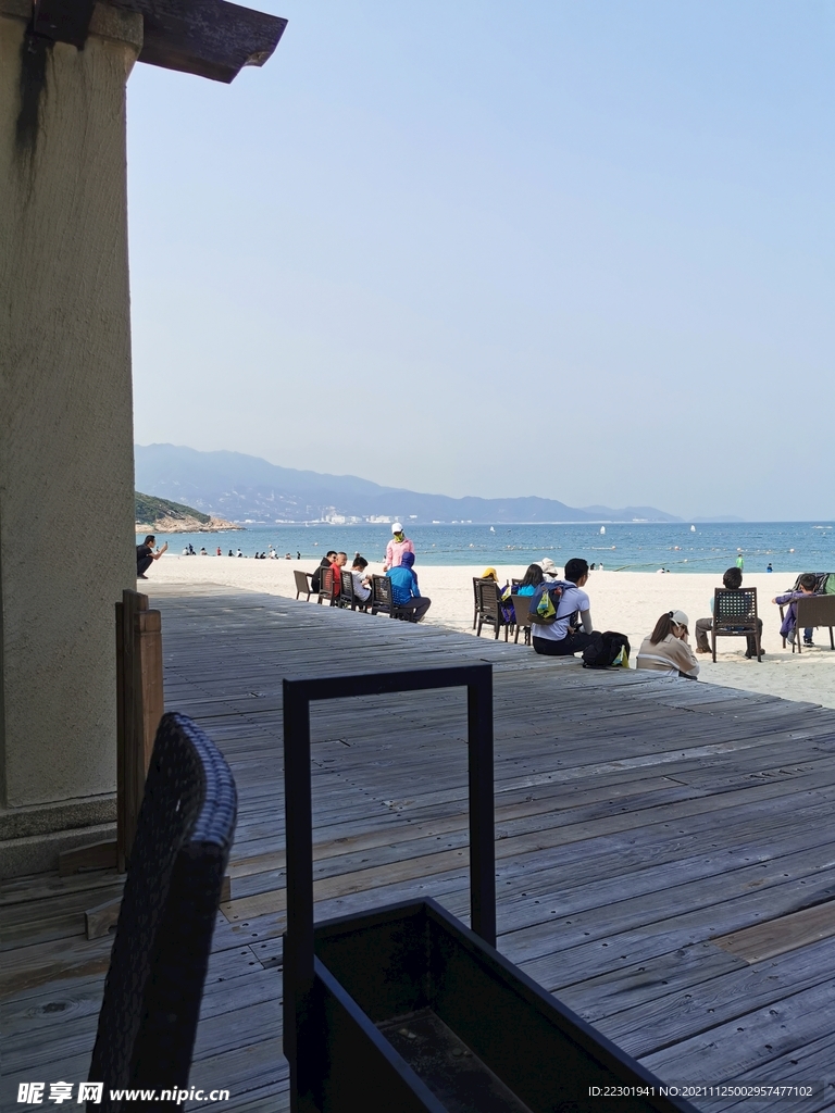 海边 