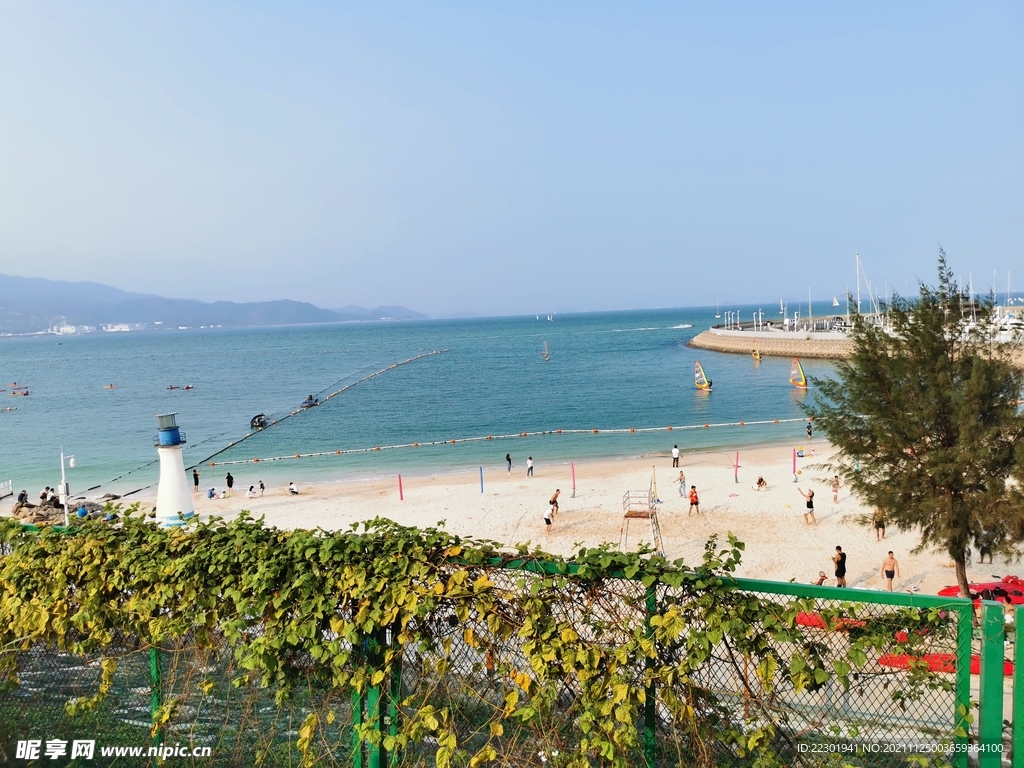 海边