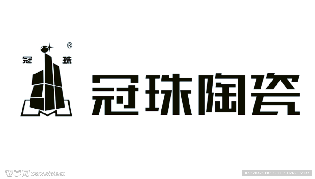 冠珠陶瓷logo