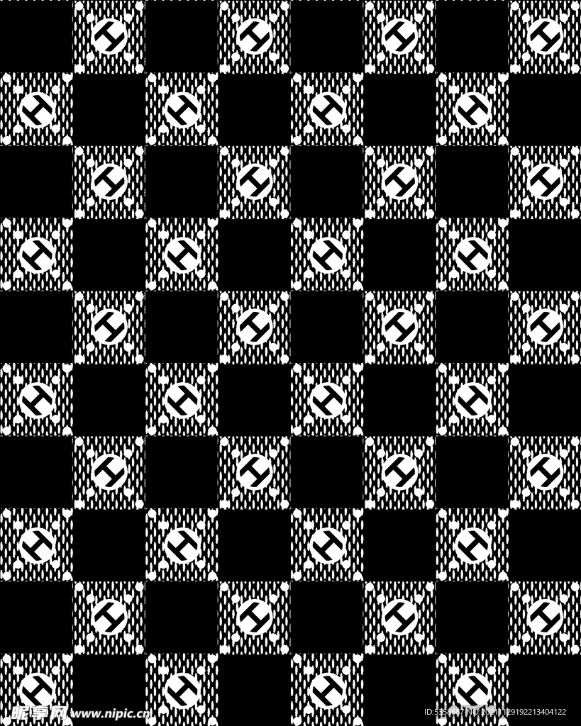 大牌几何格子底纹