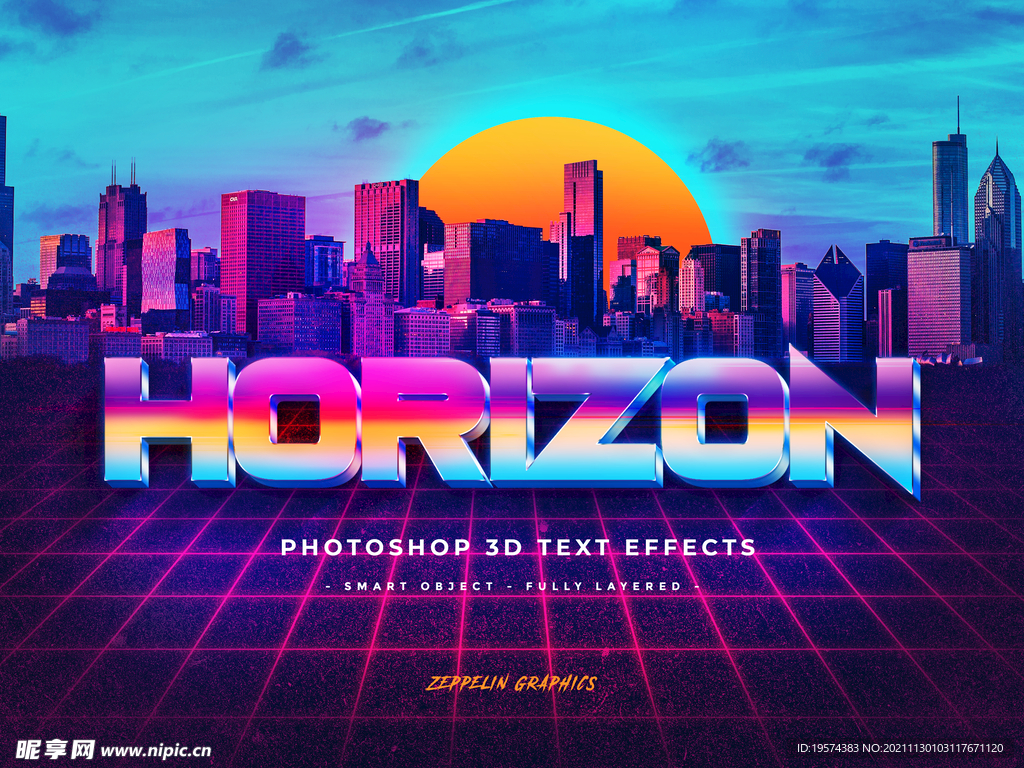 电子游戏科技数码风字体样式