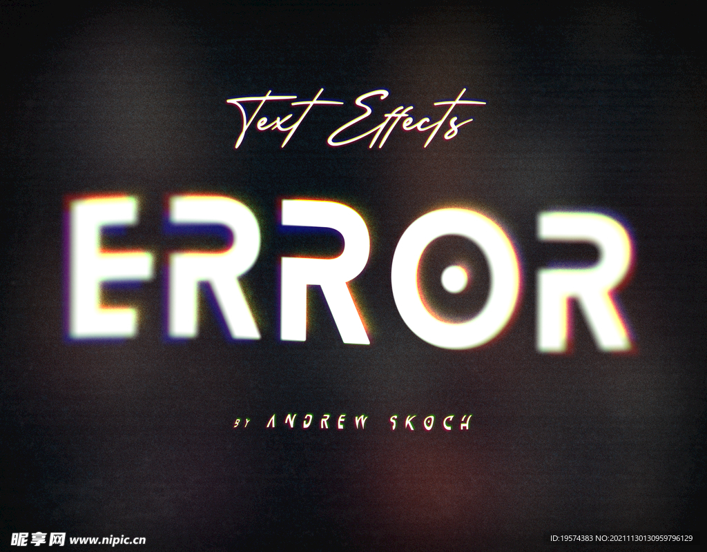 电子游戏科技数码风字体样式