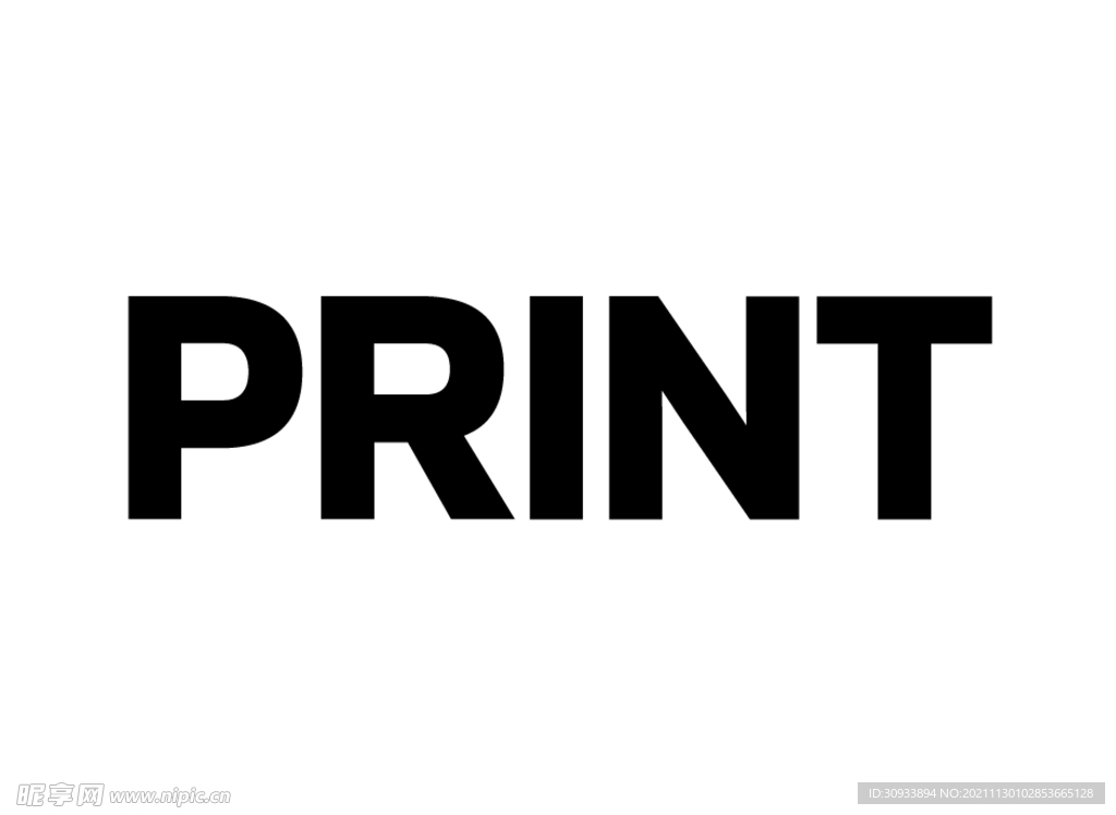 Print 标志