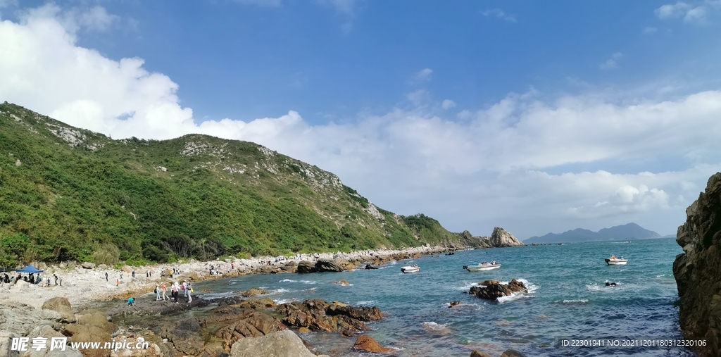 海边 