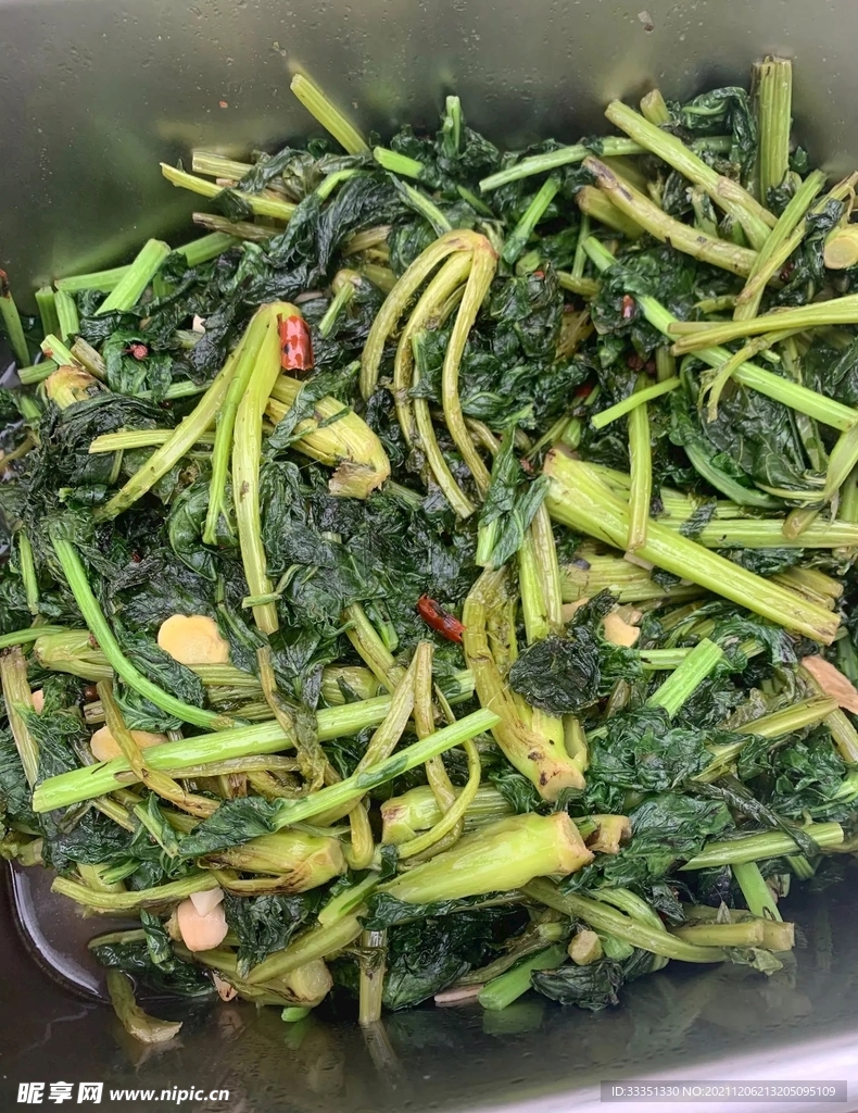 炒菠菜