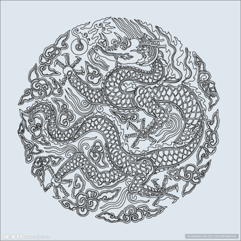 龙 