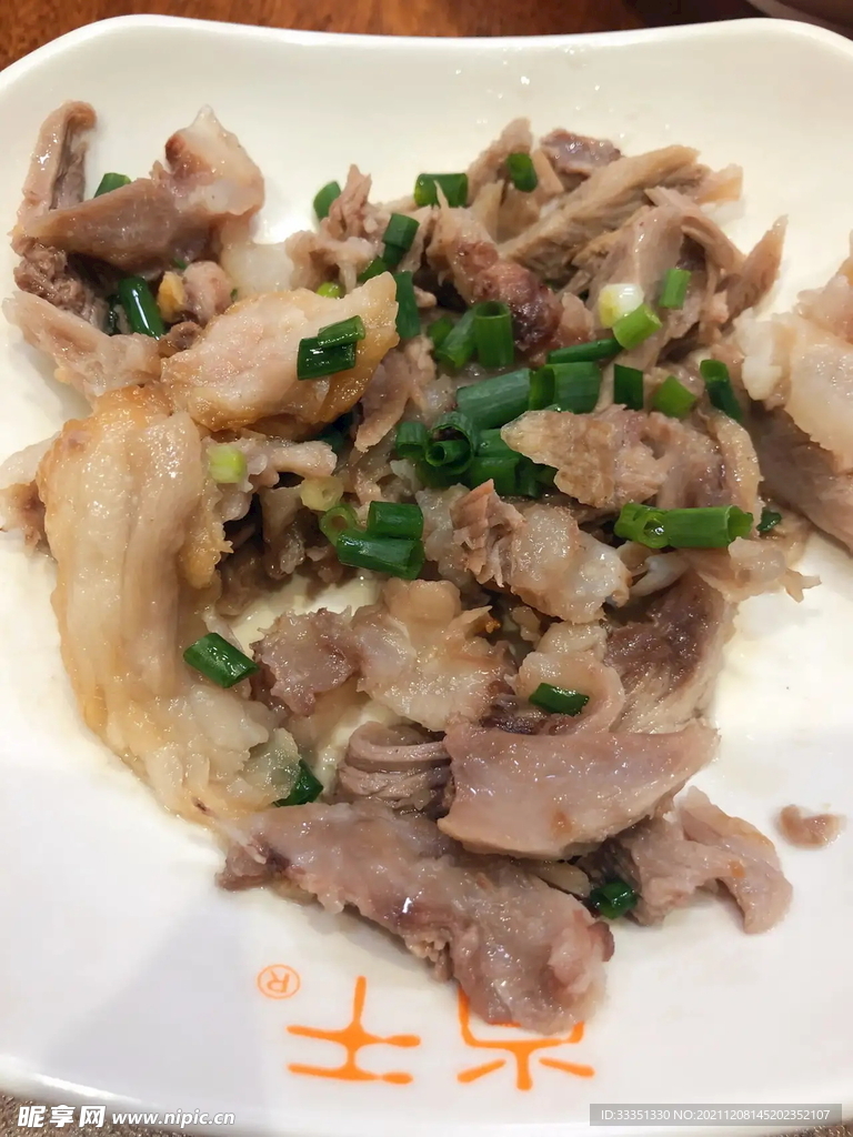 卤猪头肉