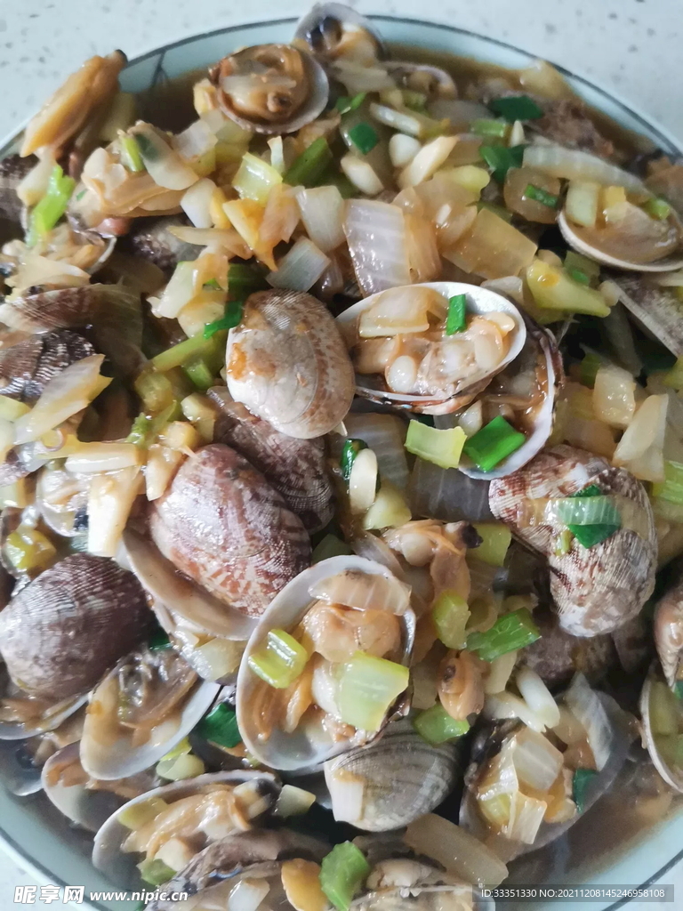 清炒花甲肉