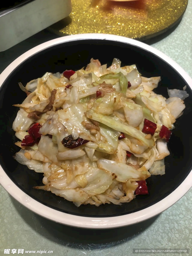 炝炒莲白