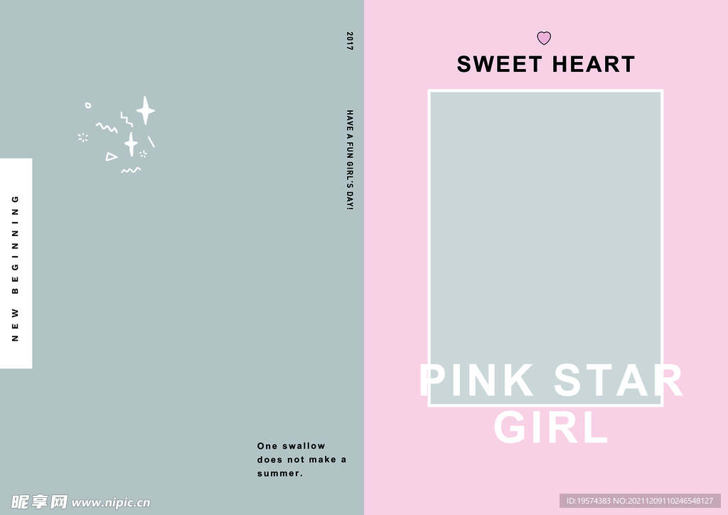 成长毕业相册时尚杂志文字排版