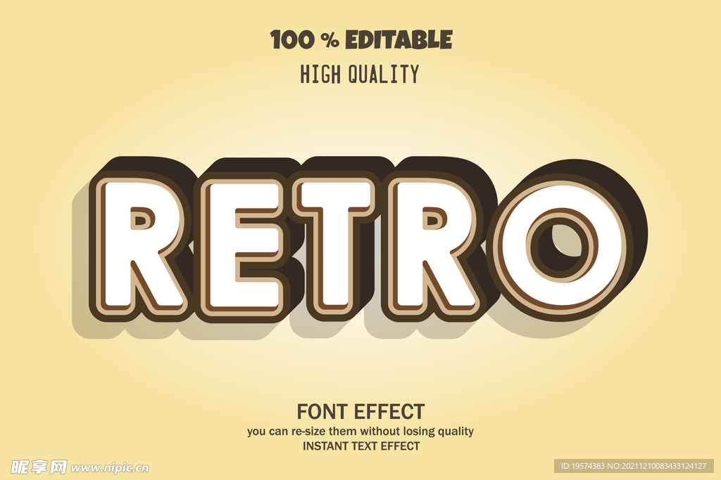 零食巧克力字体样式