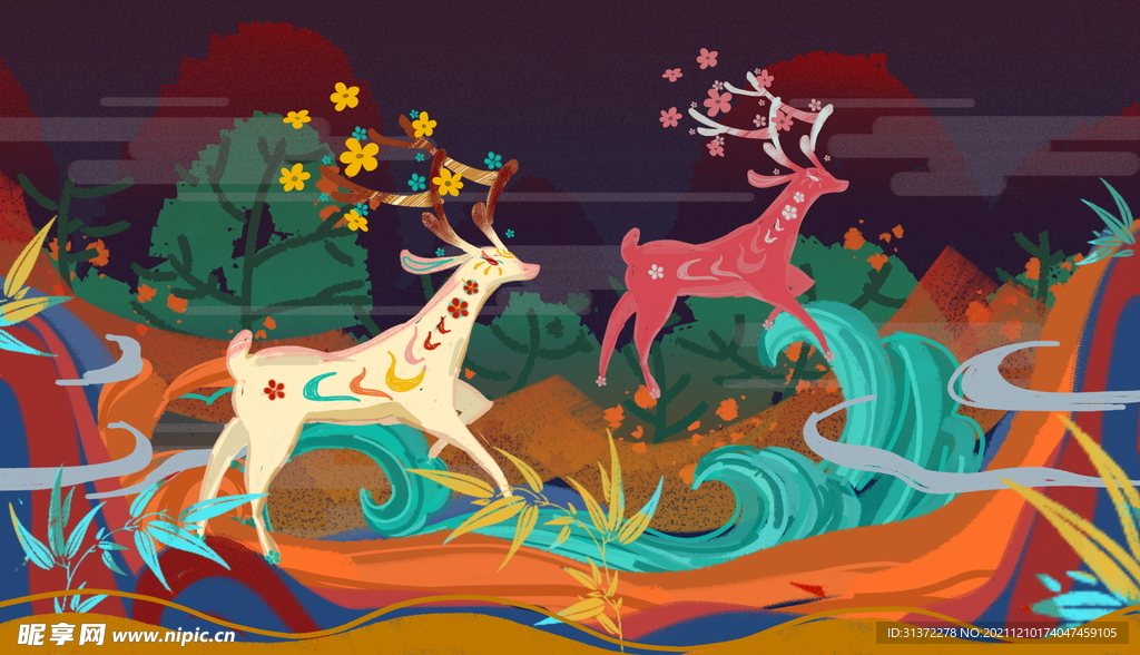    国潮海报设计图片 