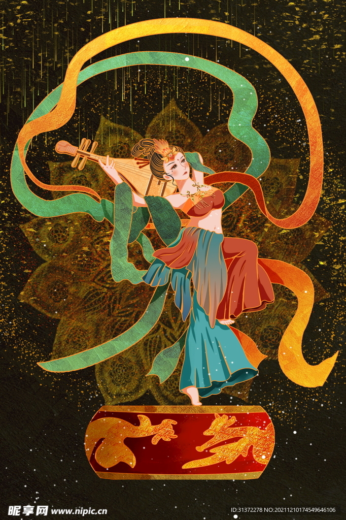 国潮海报设计图片 