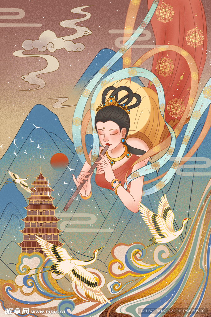 国潮海报设计图片 