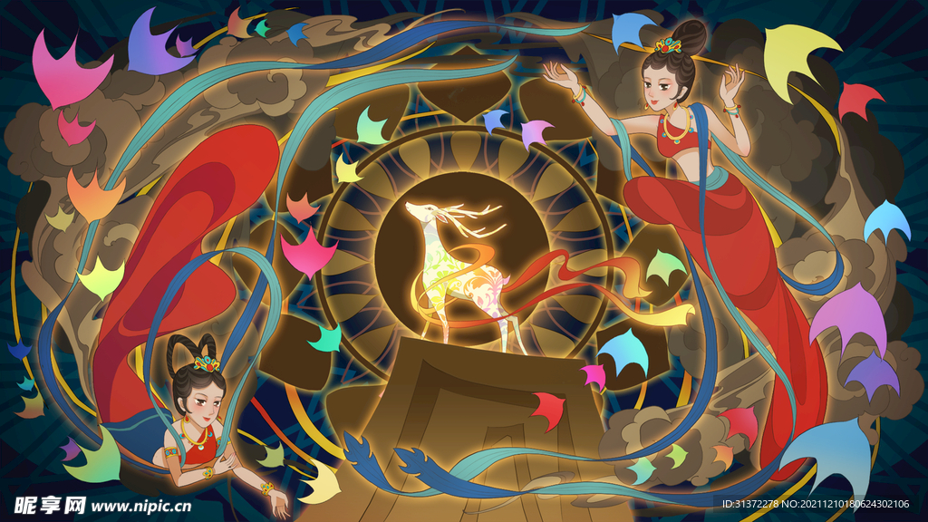 国潮海报设计图片 